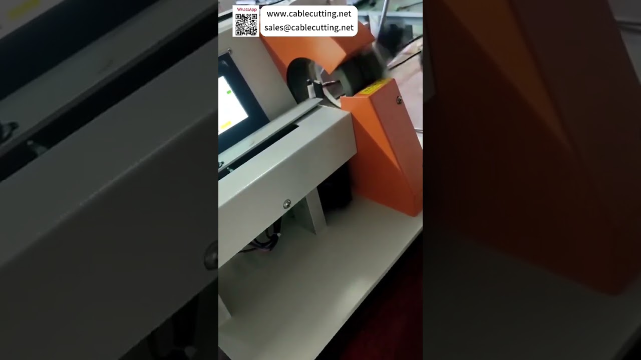 Máquina Semiautomática de Tracción y Enrollado de Cable a Longitud Fija para Arneses Seguros - Versión Corta