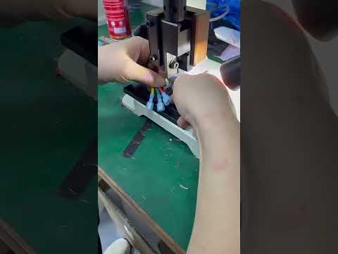 Máquina de Crimpado de Terminales 2T para Cables | Crimpadora de Aislamiento #máquina #automóvil #bricolaje