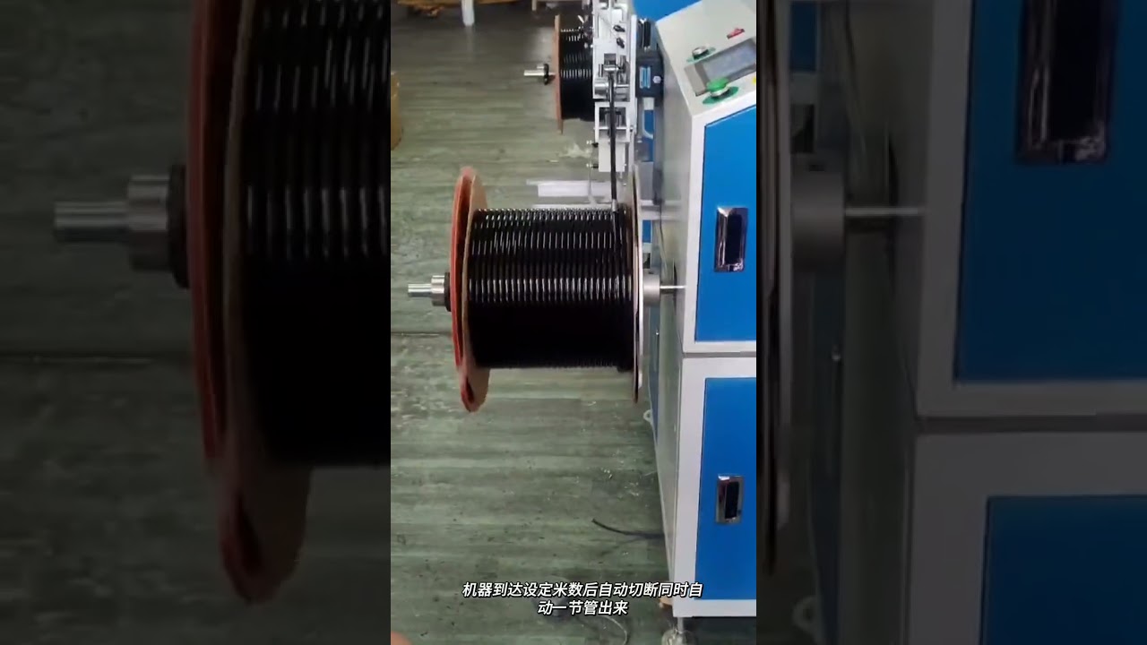 Máquina Automática de Conteo, Clasificación, Corte, Bobinado y Enrollado de Tubos de 1 a 15 mm, Capacidad de 15 kg