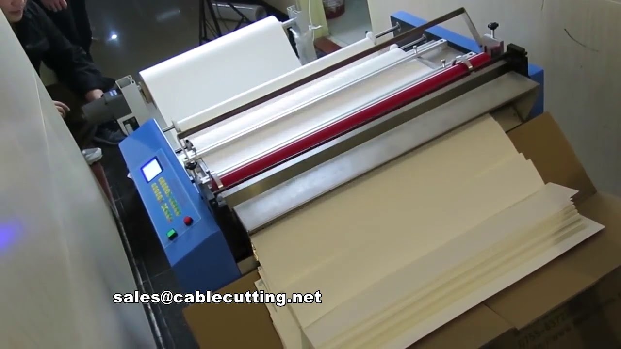 Máquina cortadora automática de papel con estampado en caliente y paneles solares de 700 mm