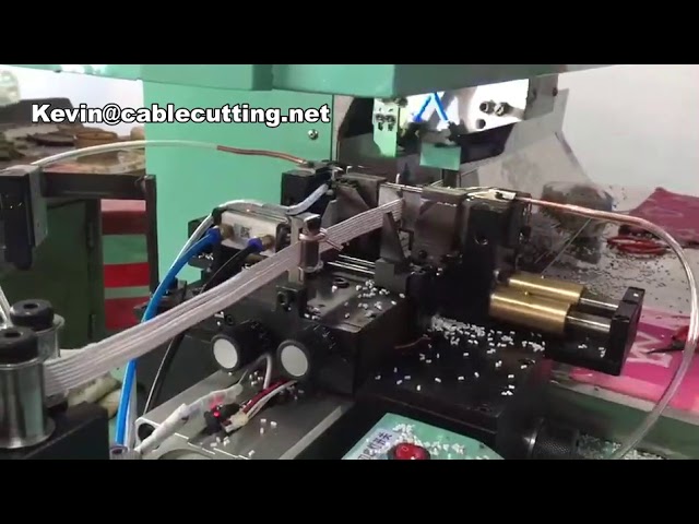 Máquina automática de corte y pelado de cables de alta velocidad | Procesamiento eficiente de cables