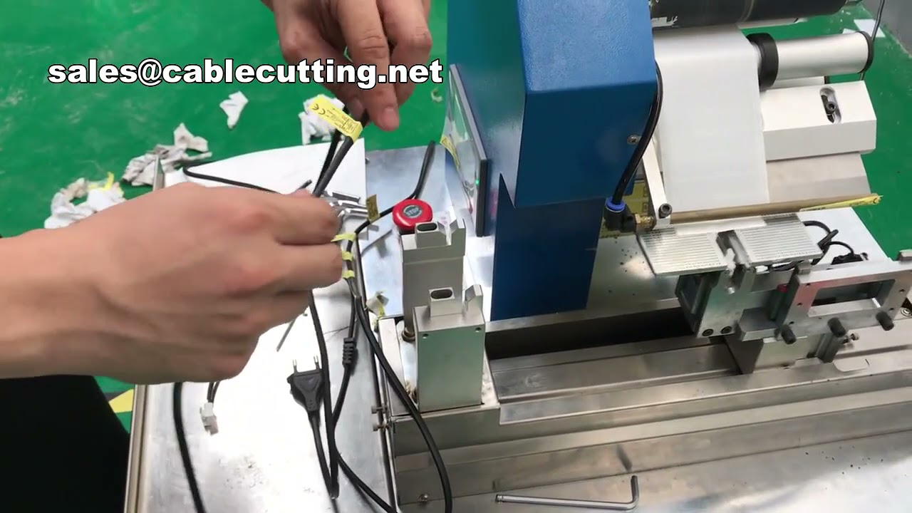 Máquina Etiquetadora de Cables Automática: Eficiencia y Precisión