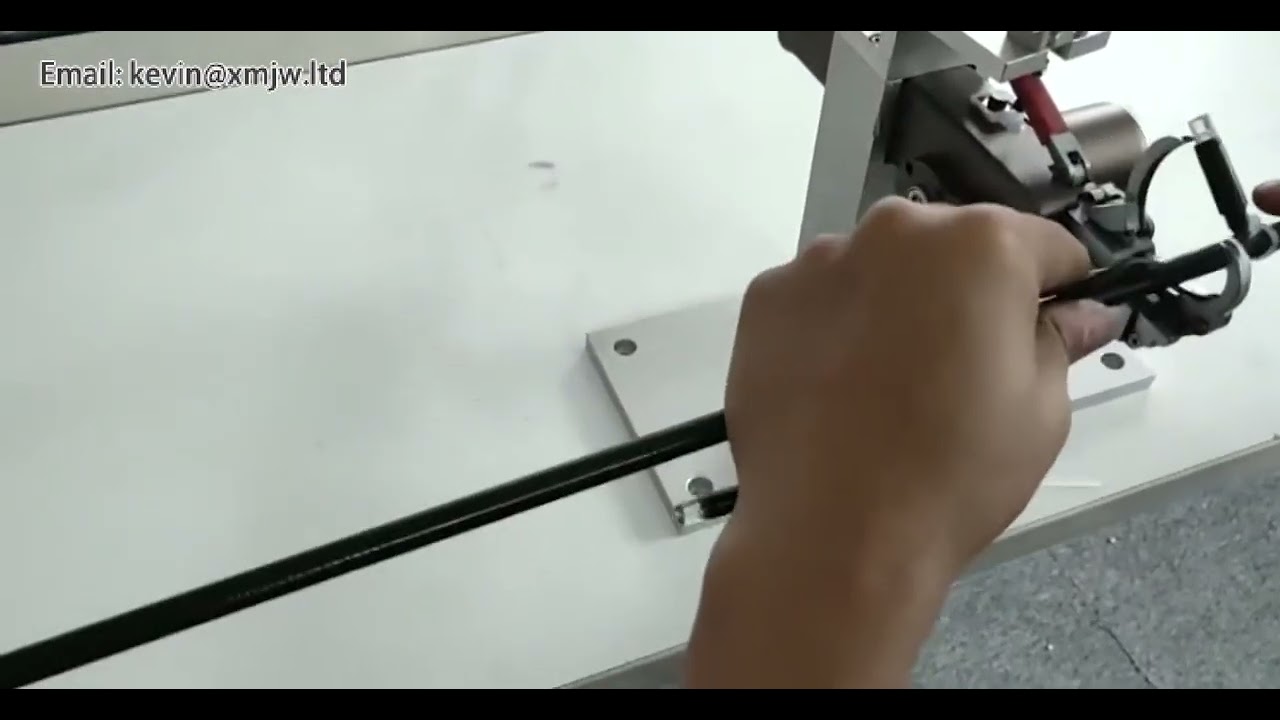 Máquina portátil para atar cables de nailon con control táctil PCL - Atadura eficiente de arneses