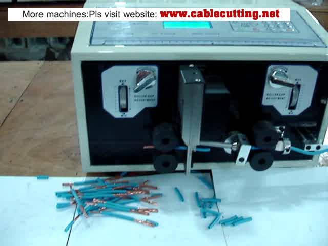 Máquina peladora y cortadora de cables WPM-09D para multiconductor de 8 mm²
