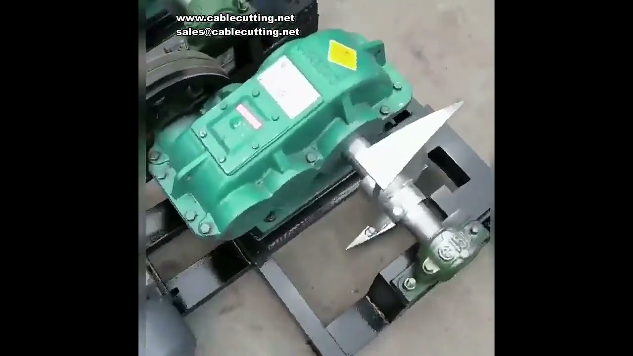 Máquina Automática Eléctrica para Cortar y Rajar Leña | Partidora Eléctrica de Troncos