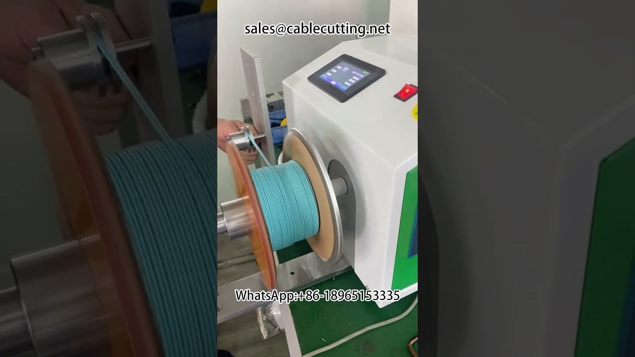 Máquinas para Procesar Arneses, Fibra Óptica y Cables de Red | Bobinado Automático