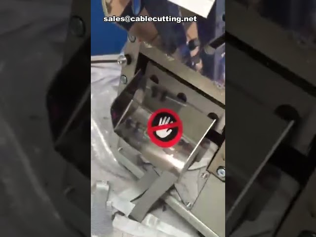 Máquina cortadora de cinta de raso satinada con corte térmico - Vea la máquina en acción