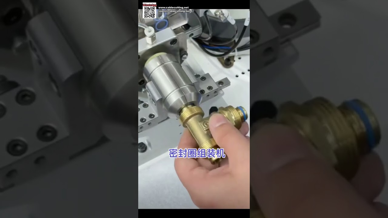 Máquina Ensambladora de Juntas Tóricas Automática para Autopartes - Versión Corta
