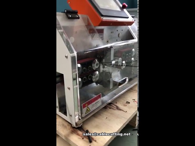 Máquina Automática para Pelar y Cortar Cables de 7 Núcleos con Funda Redonda
