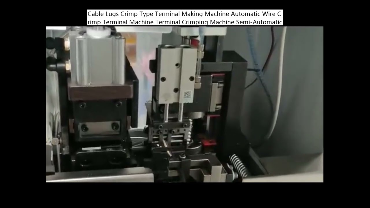 Máquina Automática de Crimpado de Terminales para Cables - Fabricación de Conectores Eléctricos