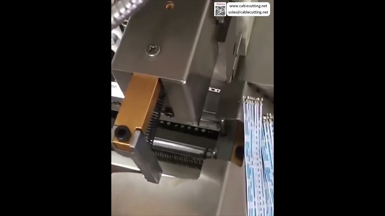Máquina de Crimpado Semiautomática para Cable Plano - Control de Salida Suave y Calidad Superior