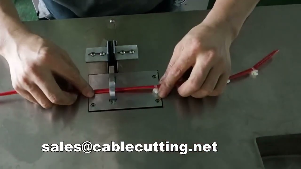 Máquina de bridas de nylon semiautomática WPM-80-200 | Atado eficiente para automatización