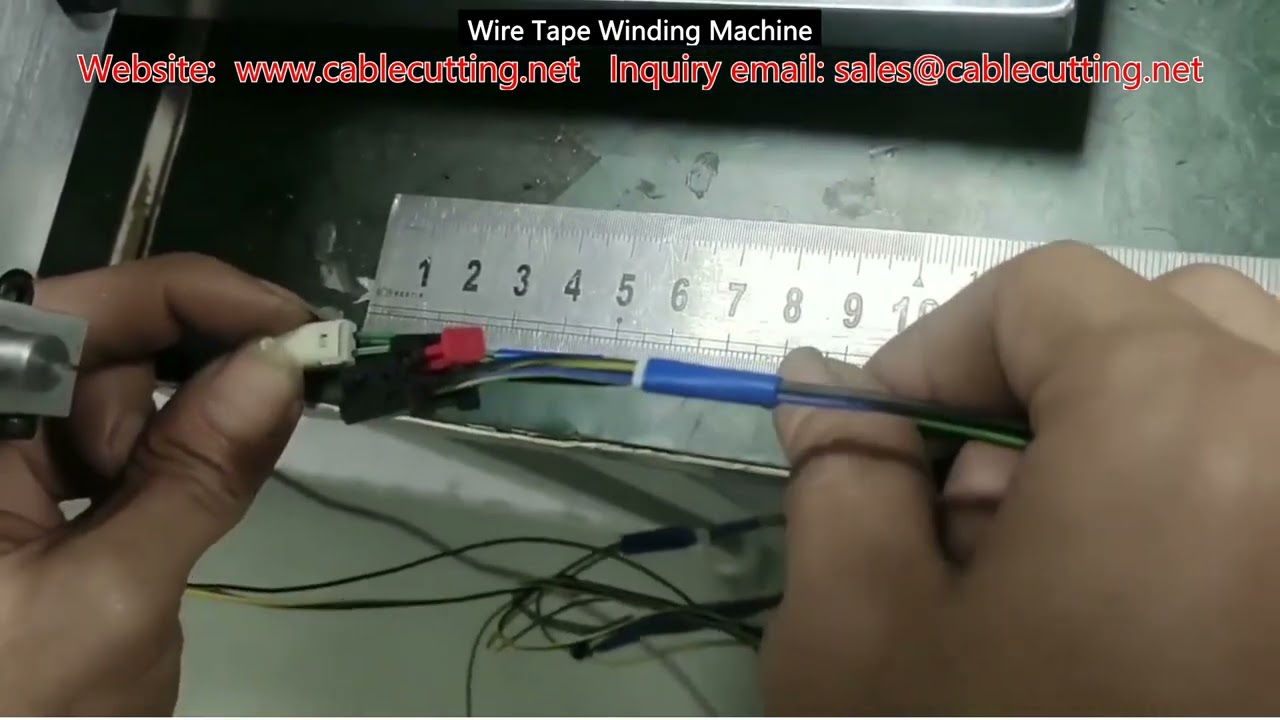 Máquina Envolvedora de Arneses de Cableado Automática – Alta Velocidad y Precisión