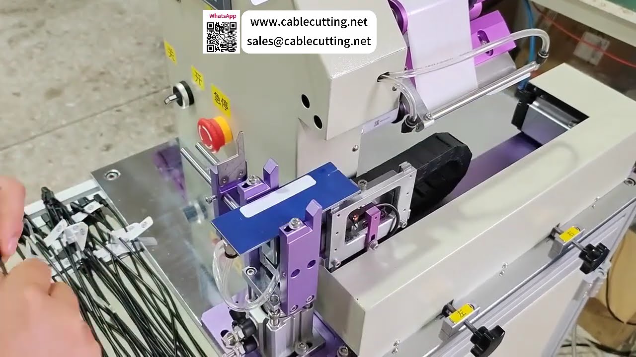 Máquina Etiquetadora Plegadora de Cables con Servo Motor | Equipo de Etiquetado de Alta Precisión y Velocidad