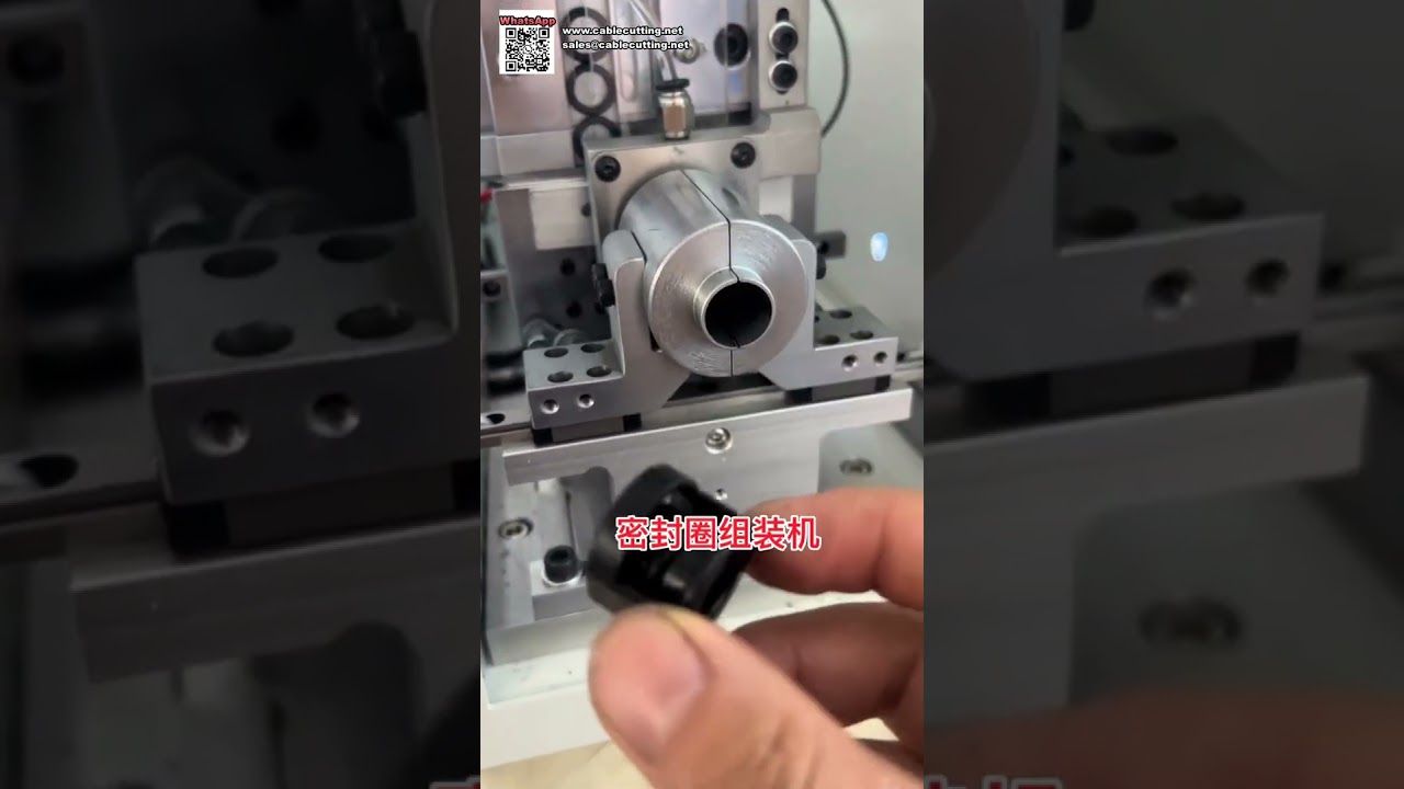 Máquina de ensamblaje de anillos O automatizada y equipo de maquinaria de proceso de fabricación