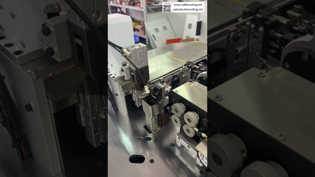 Equipo de procesamiento de extremos de mazos de cables totalmente automático, maquinaria de herramientas de pelado de alta eficiencia
