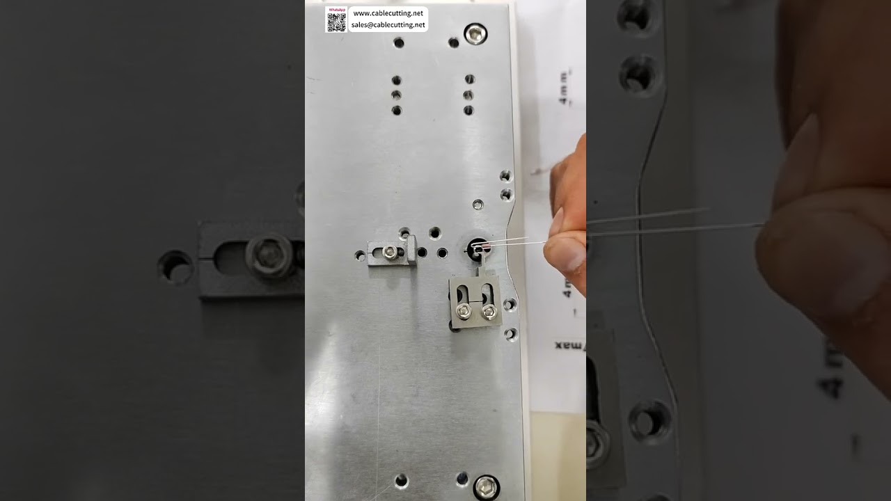 Máquina de doblado de resistencias y cables Equipo de procesamiento de arneses de cables con formación de precisión