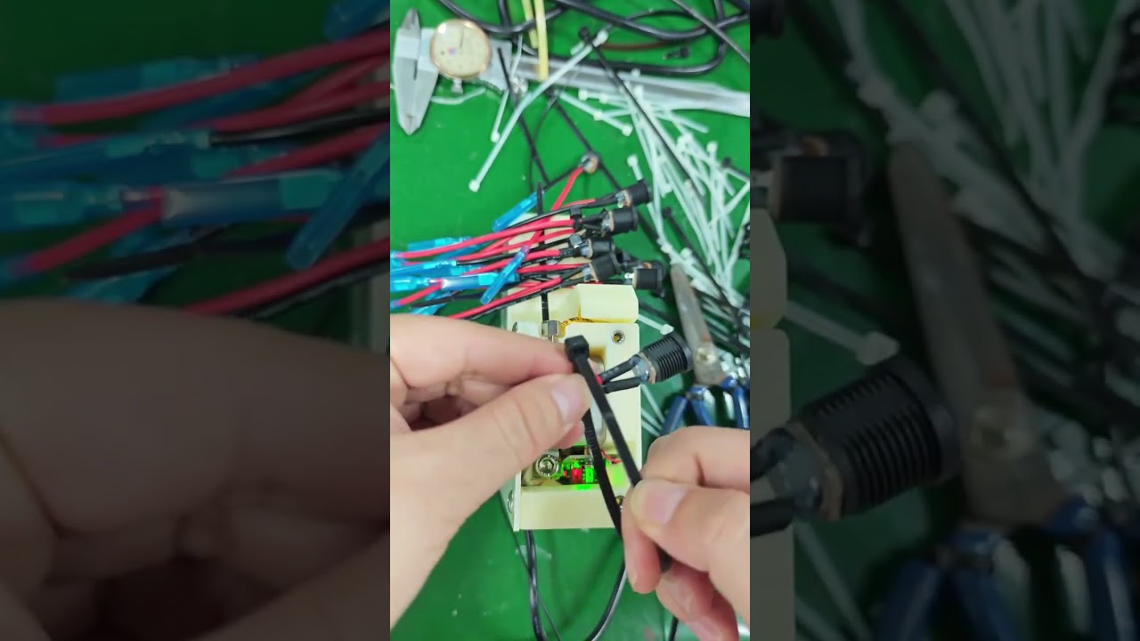 Máquina universal automática de bridas — mejora de velocidad para cables