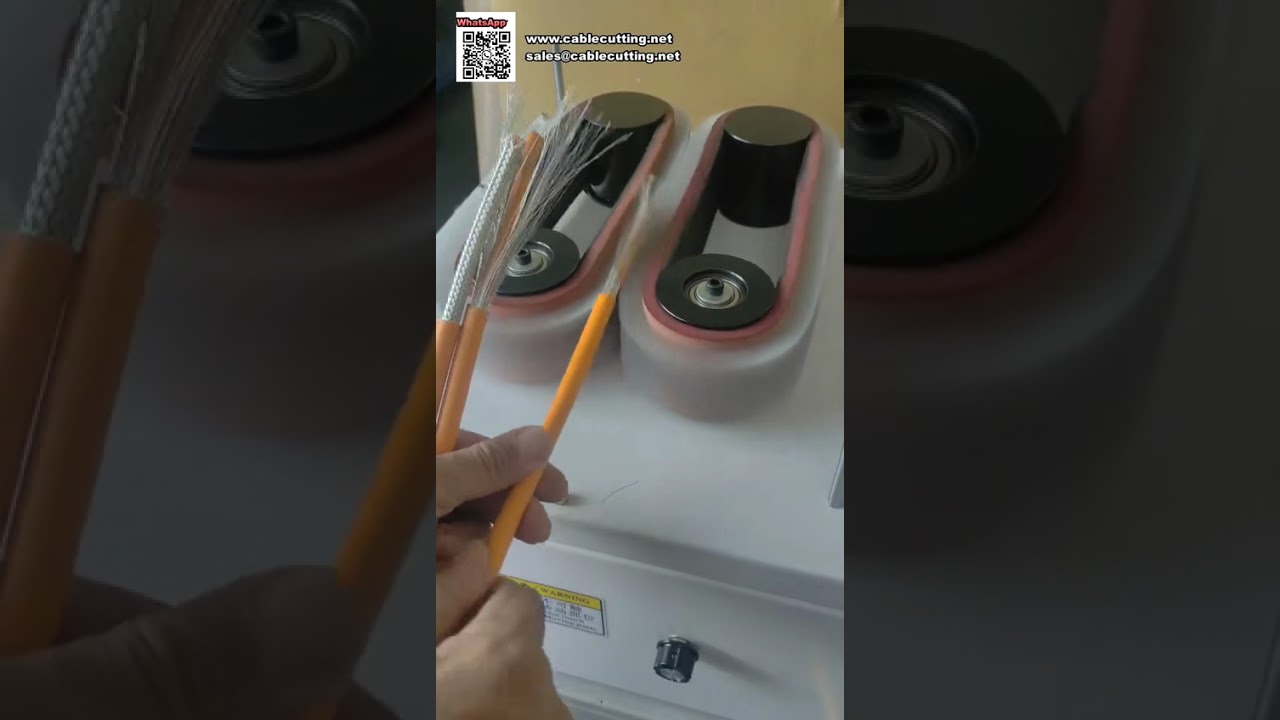 Máquina de cepillado de alambre de alta eficiencia para procesamiento de cables de precisión sin dañar el alambre