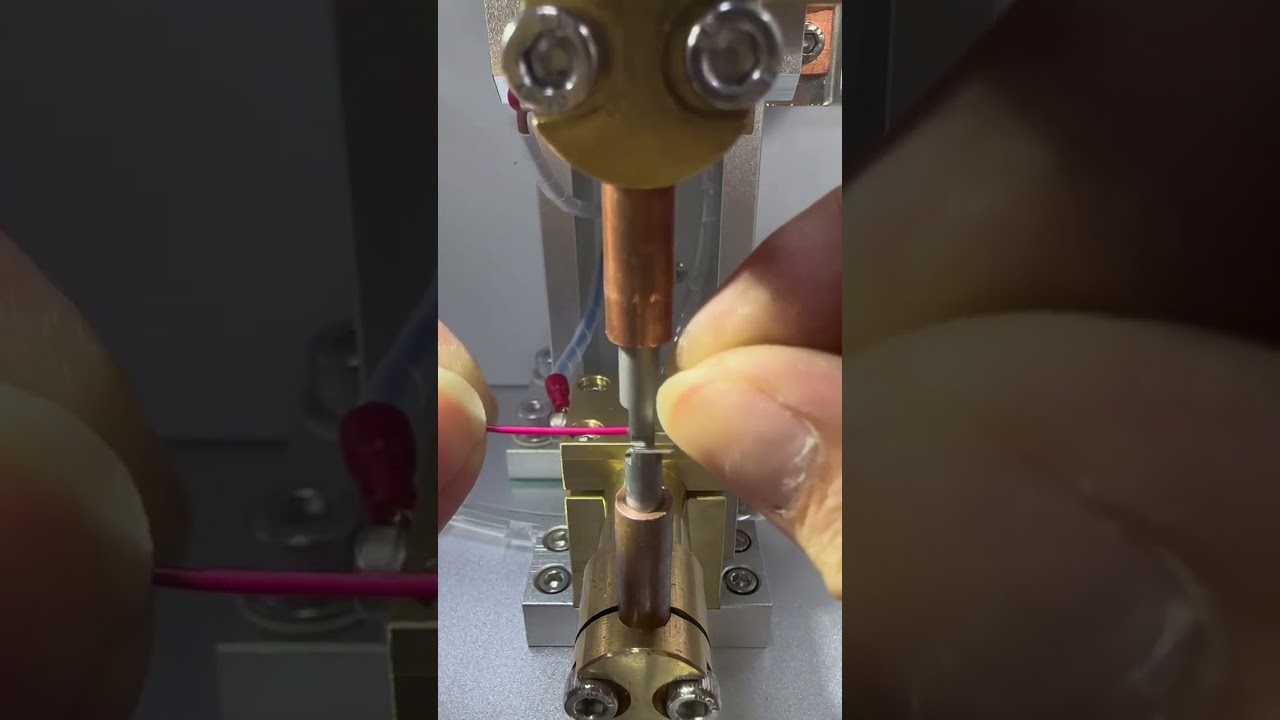 Terminal Pin Welding to Copper Wire Reliable Resistance Welding Process For Precision Welding