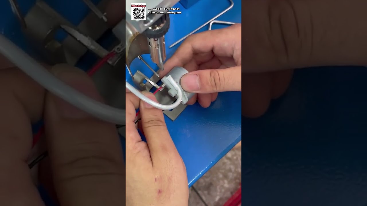 Soldadora semiautomática de cables — Procesamiento preciso de PCB