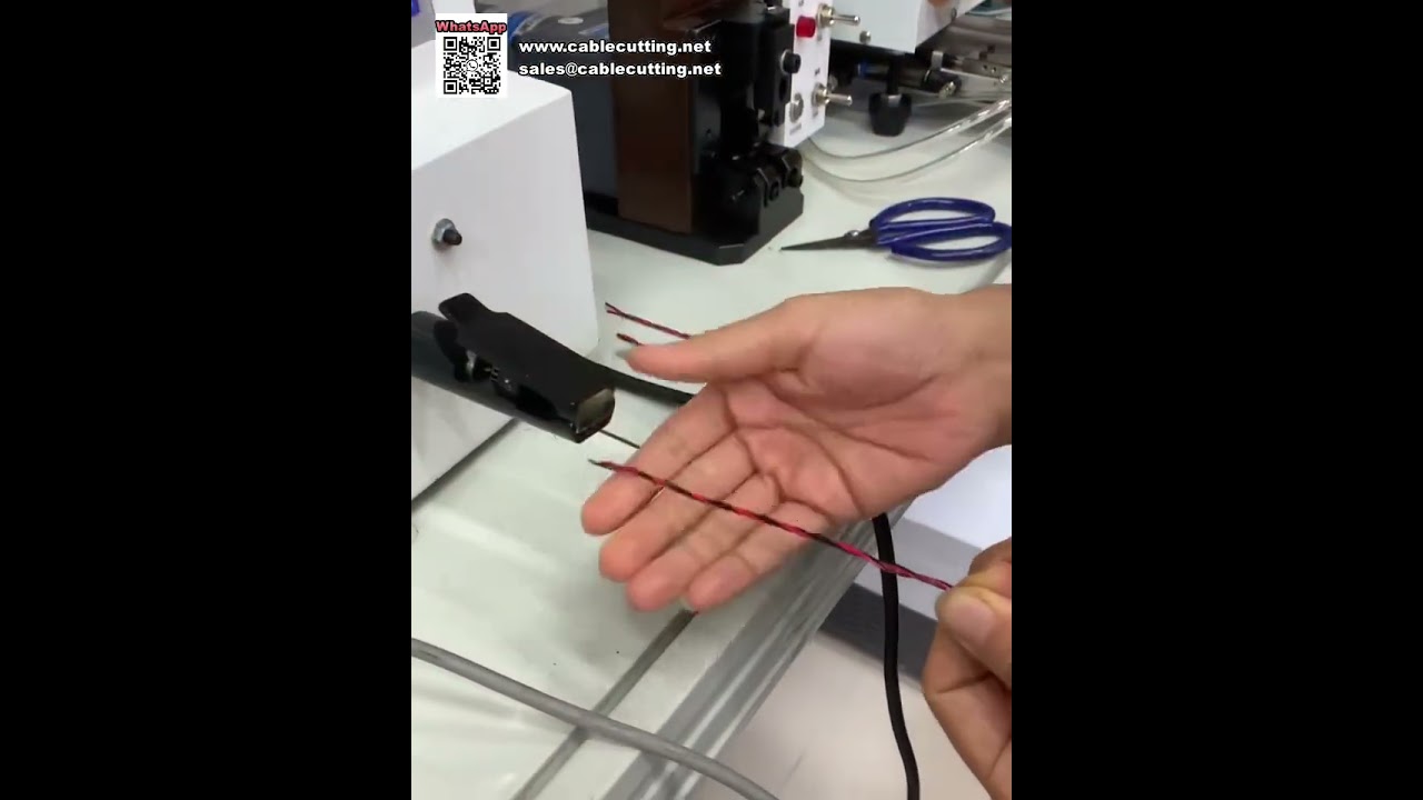 Máquina automática de torsión de alambre, empaquetado apretado de cables, procesamiento de alta eficiencia en un solo paso