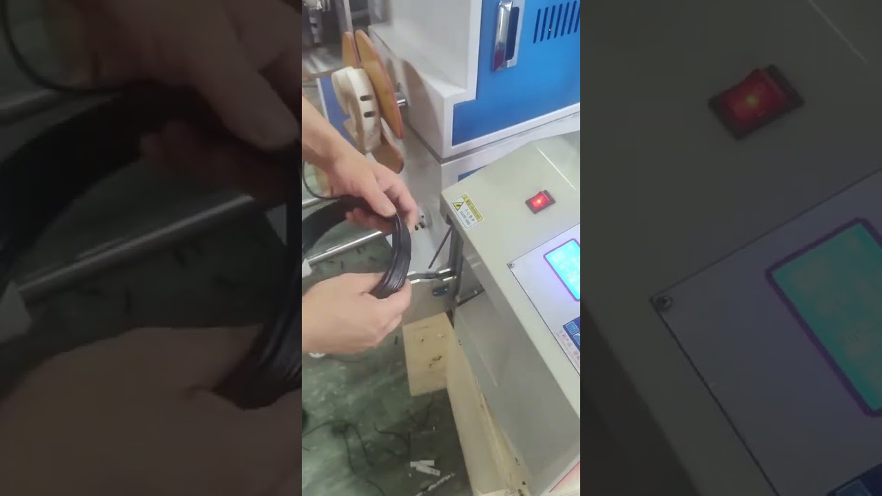 Máquina de Medición, Pelado y Bobinado: ¡Ahorra Pasos de Proceso! #fábrica #maquinaria