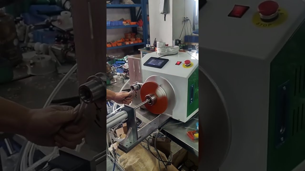 Máquina automática de clasificación y enrollado para tiras LED | #fábrica #automatización