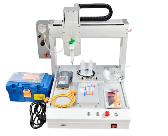 Robot Automático de Dispensación Rotativa de 4 Ejes