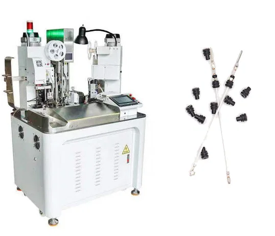 Máquina Automática de Inserción y Engarce de Sello Impermeable WPM-078H