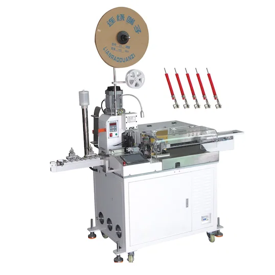 Máquina Automática de Engarce de 5 Hilos Un Solo Extremo